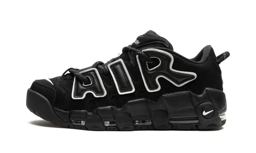 Nike Basketball Air More Uptempo Low 'AMBUSH - Black White'